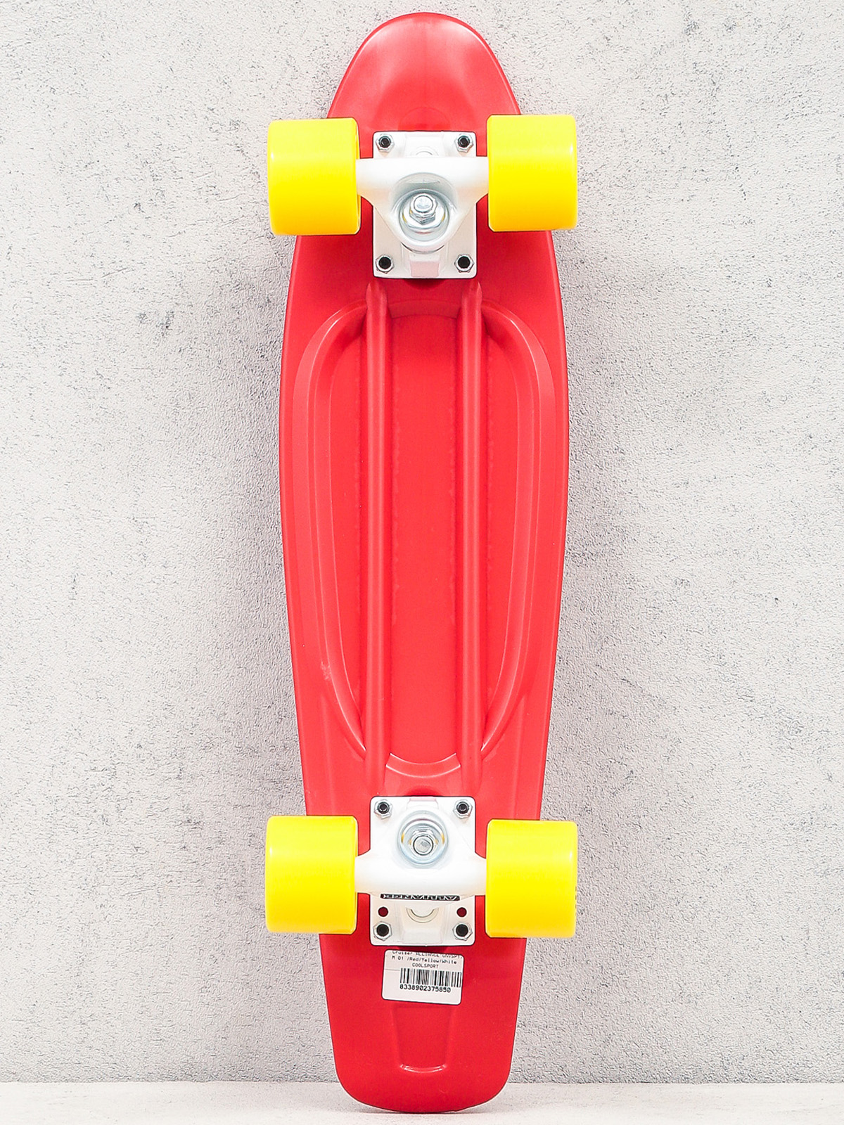 Deskorolka cruiser Alliance 01 (red/yellow/white)