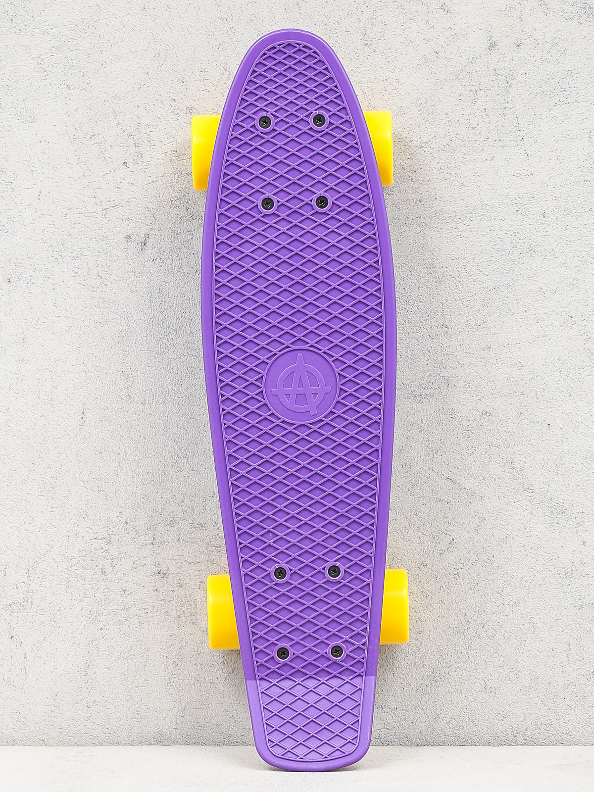 Deskorolka cruiser Alliance 01 (purple/yellow/green)