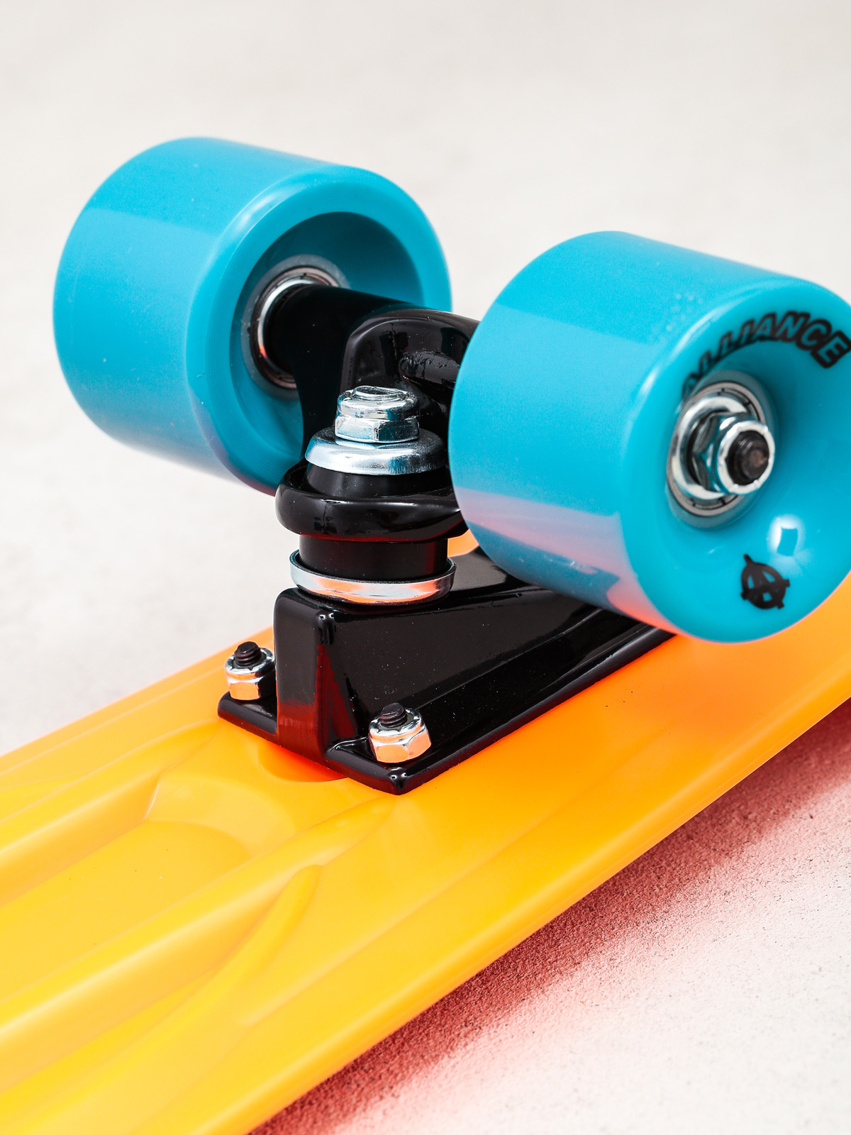 Deskorolka cruiser Alliance 01 (orange/teal/black)