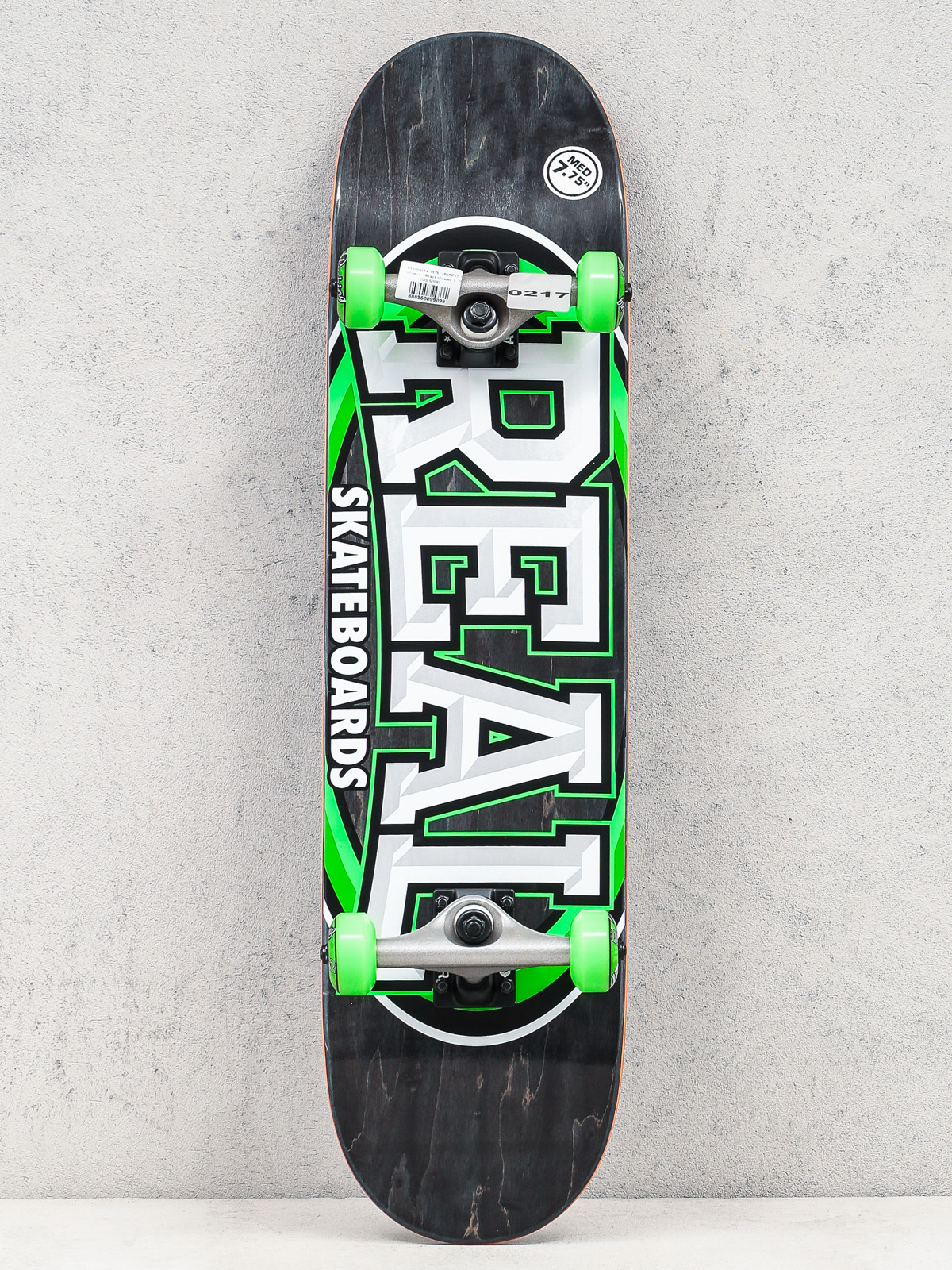 Deskorolka Real Alumni (black/green)