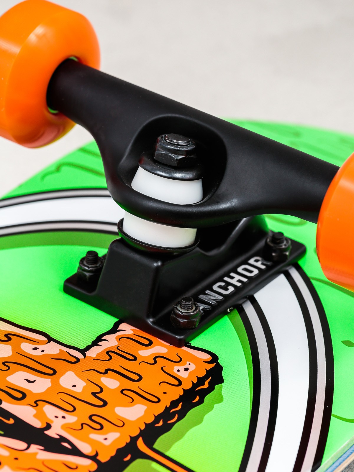 Deskorolka Real Slime Fades (orange/green)