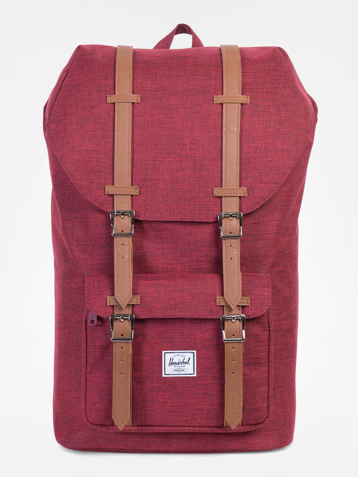 Plecak Herschel Supply Co. Little America (winetasting crosshatch/tan 25l)