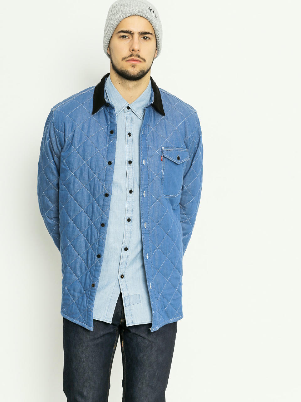 Kurtka Levi's Skate Quilted Mason (blue)