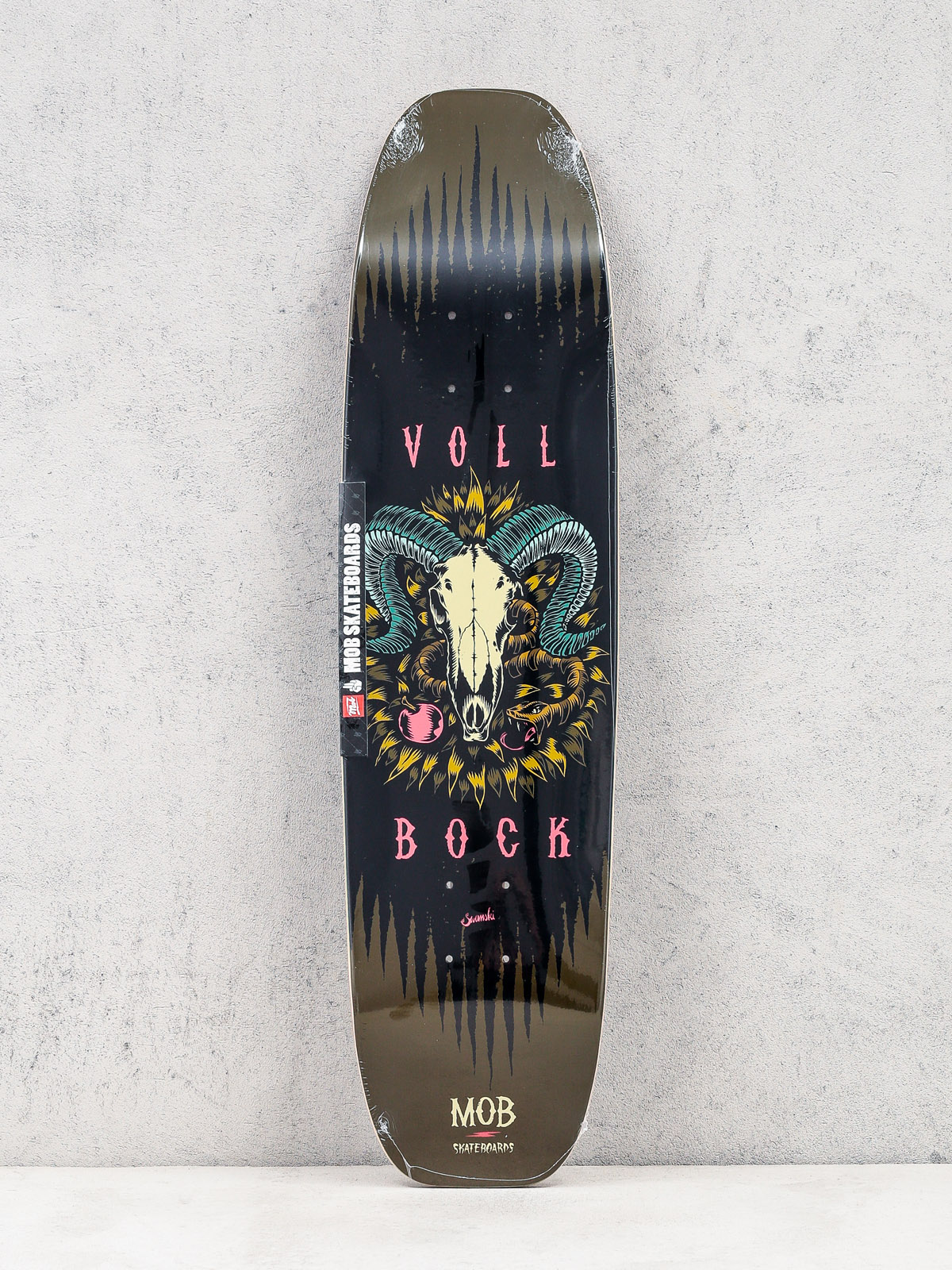 Deck Mob Skateboards Turbocolor (black/green)