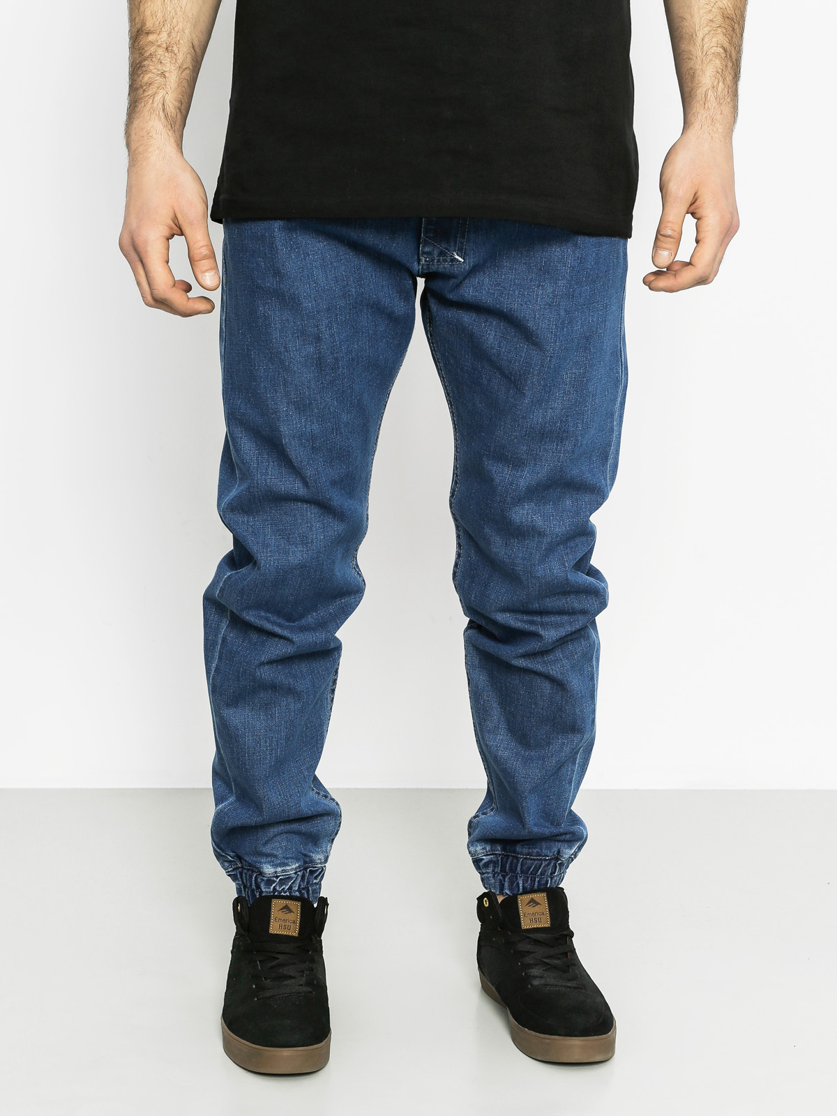 Spodnie MassDnm Signature Denim Jogger Sneaker Fit (blue)