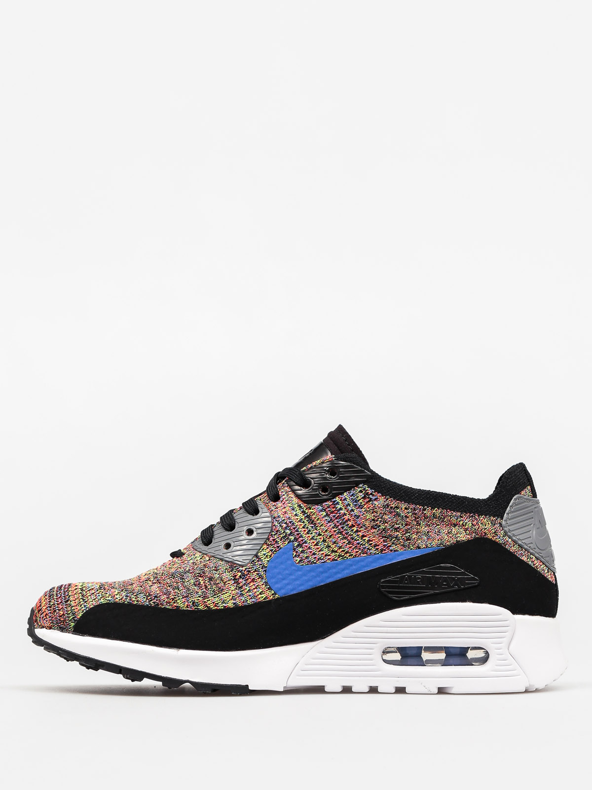 Buty Nike Air Max 90 Wmn (Ultra 2 0 Flyknit black/medium blue cool grey)