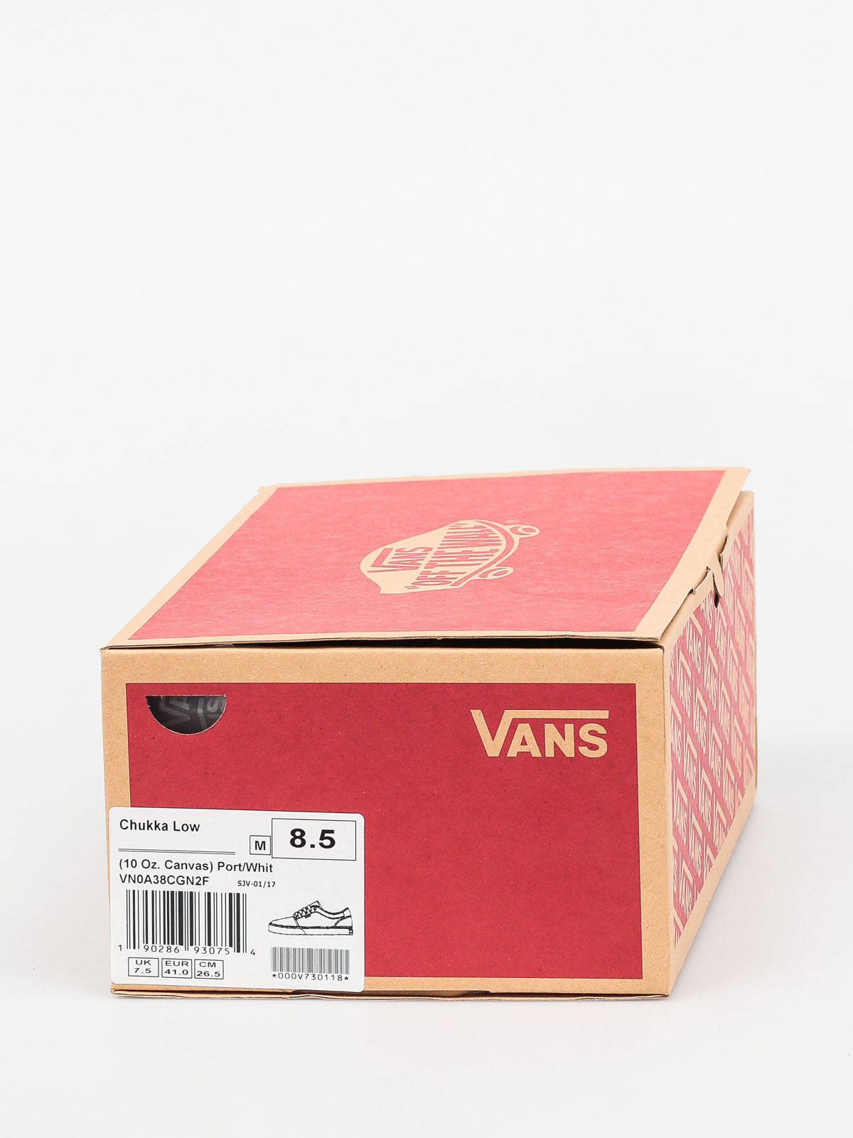 Buty Vans Chukka Low (10 oz canvas/port/white)