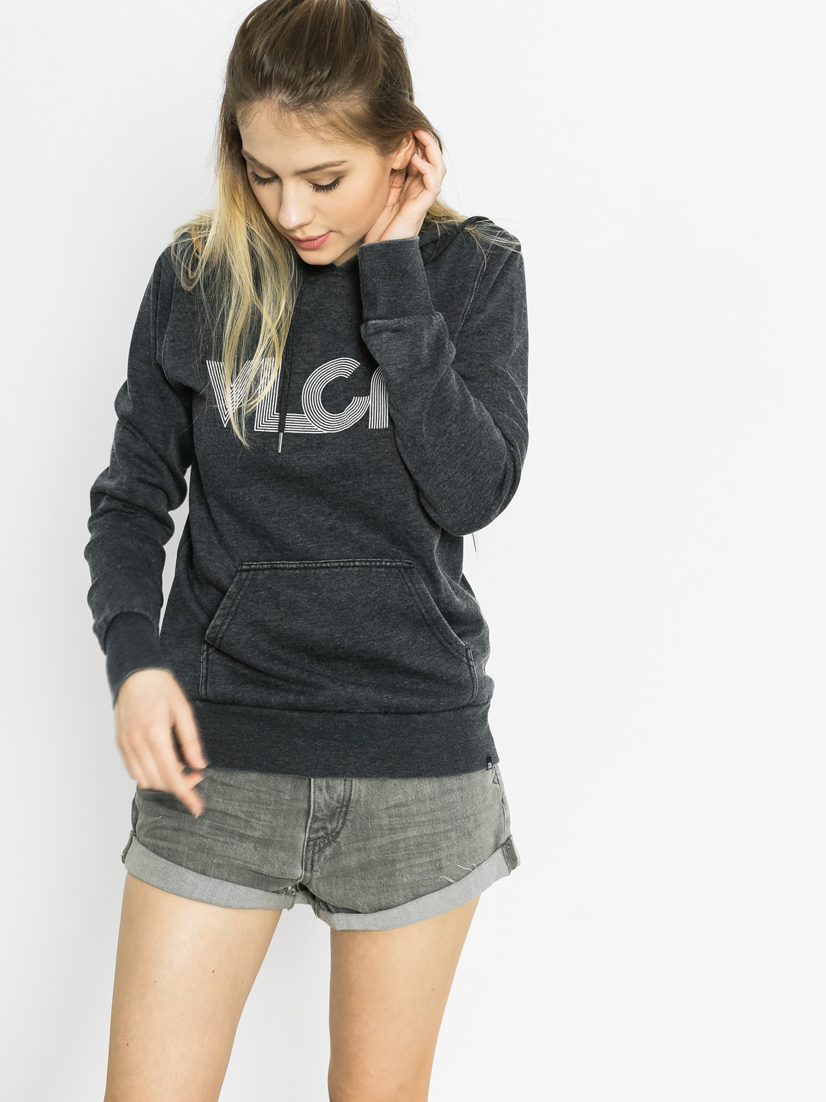 Bluza z kapturem Volcom Art Tropolis HD Wmn (blk)