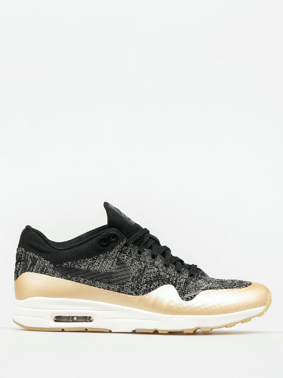 Buty Nike Air Max 1 Wmn Ultra 2.0 Flyknit Metallic (black/black mtlc gold star)