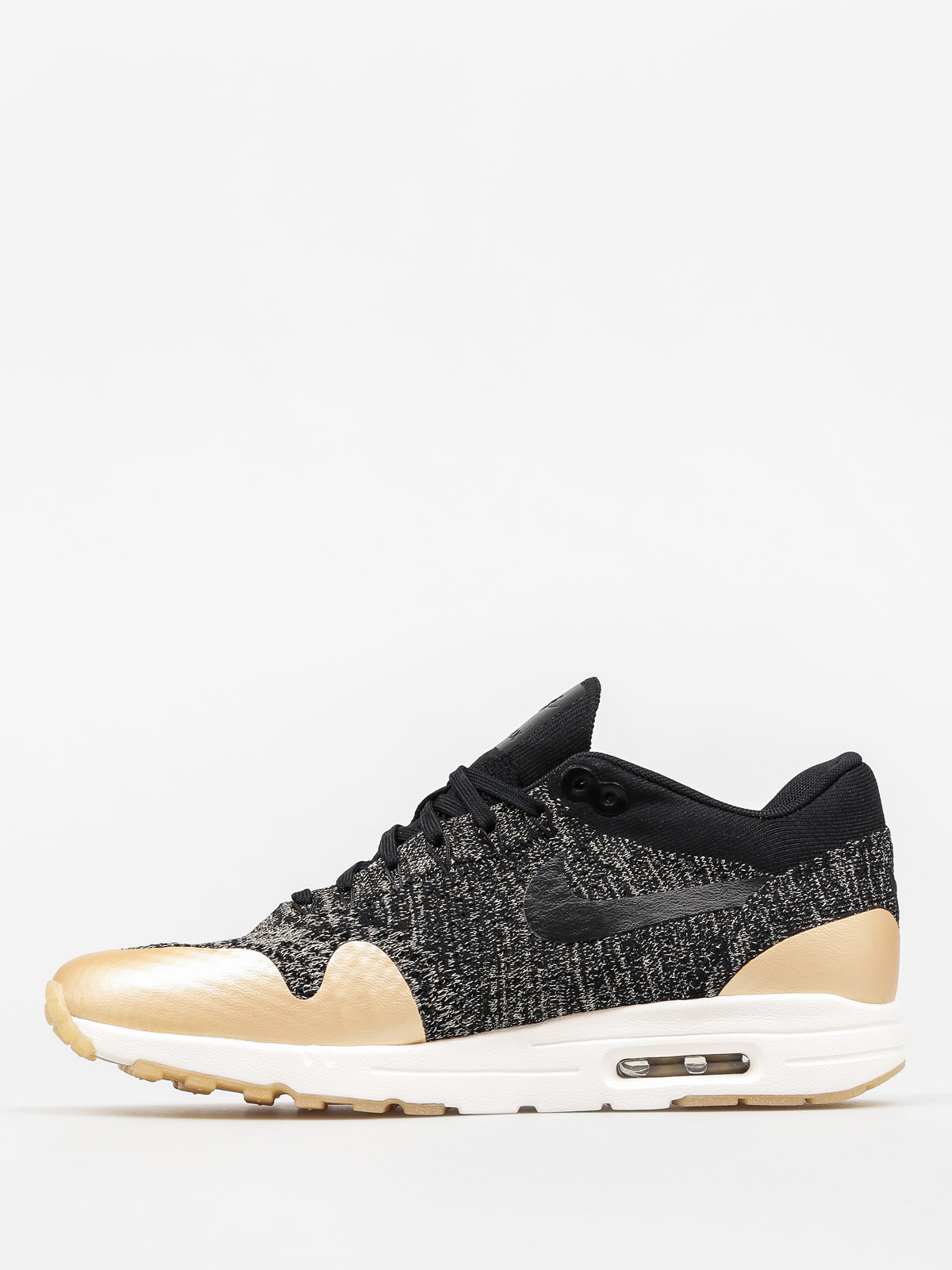 Buty Nike Air Max 1 Wmn Ultra 2.0 Flyknit Metallic (black/black mtlc gold star)