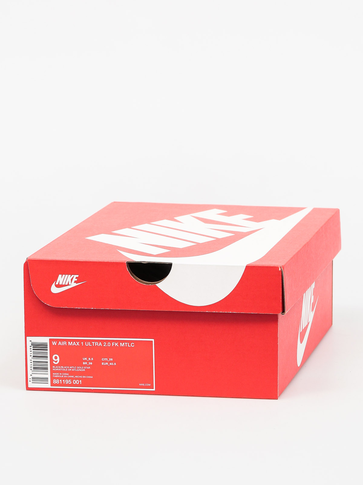 Buty Nike Air Max 1 Wmn Ultra 2.0 Flyknit Metallic (black/black mtlc gold star)