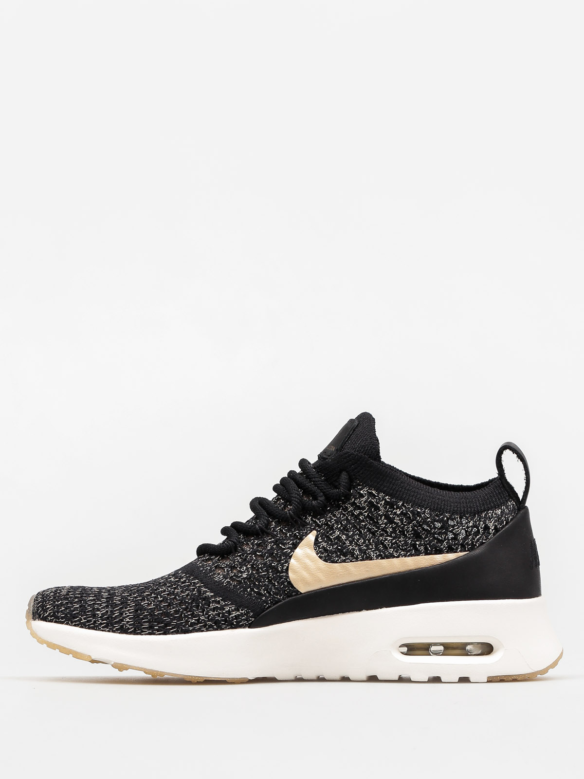 Buty Nike Air Max Thea Ultra Flyknit Metallic Wmn (black/mtlc gold star ivory)