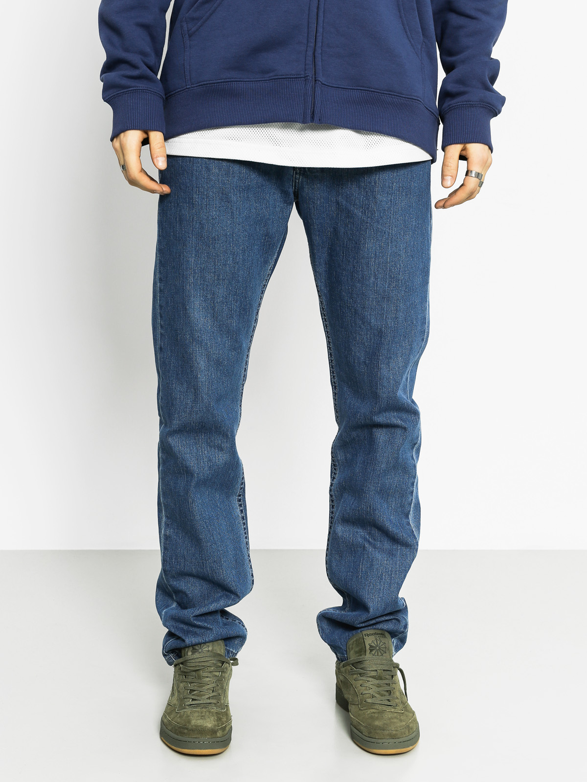 Spodnie MassDnm Classic Straight Fit (blue)