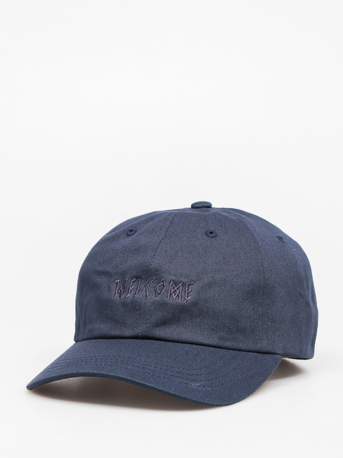 Czapka z daszkiem Welcome Tonal Scrawl 6 Panel ZD (navy)
