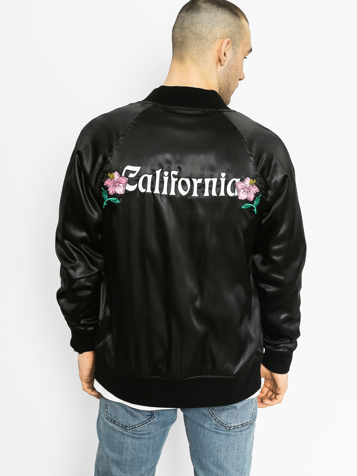 Kurtka Stussy California Satin (black)