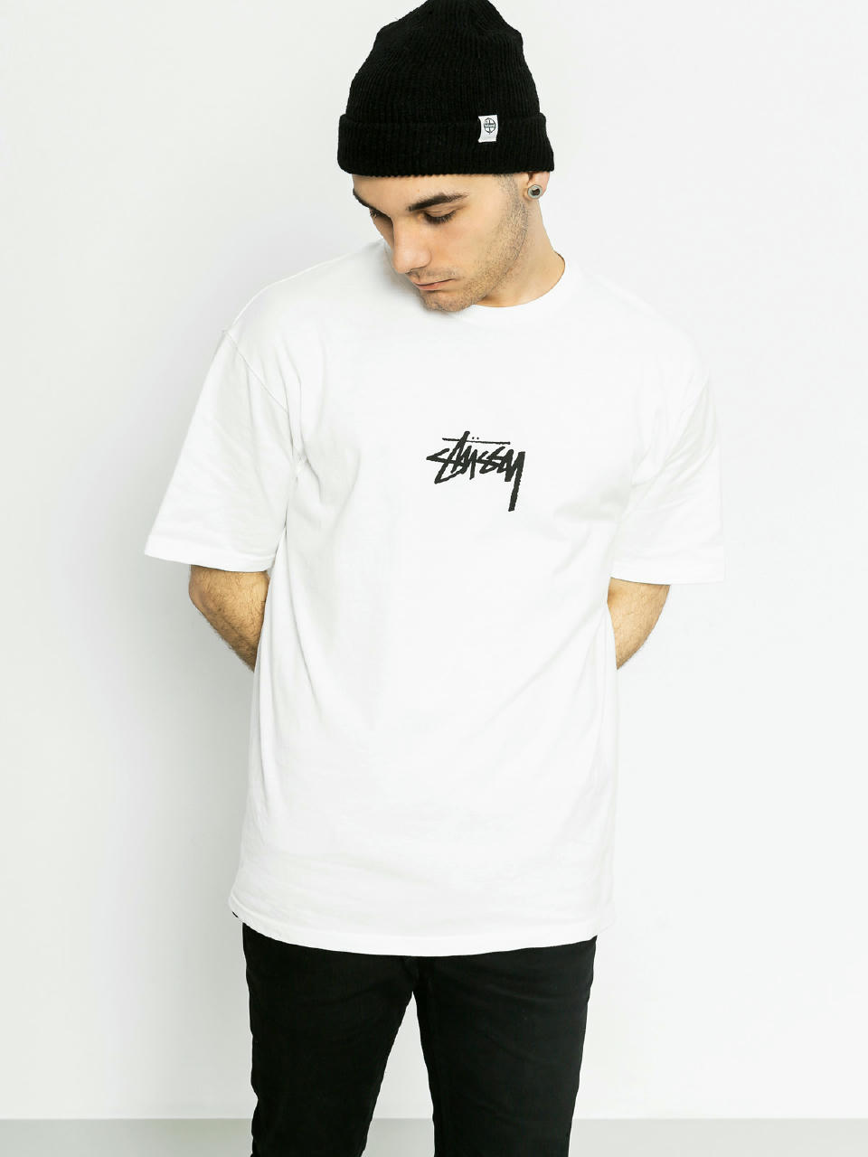 T-shirt Stussy Stock (white)