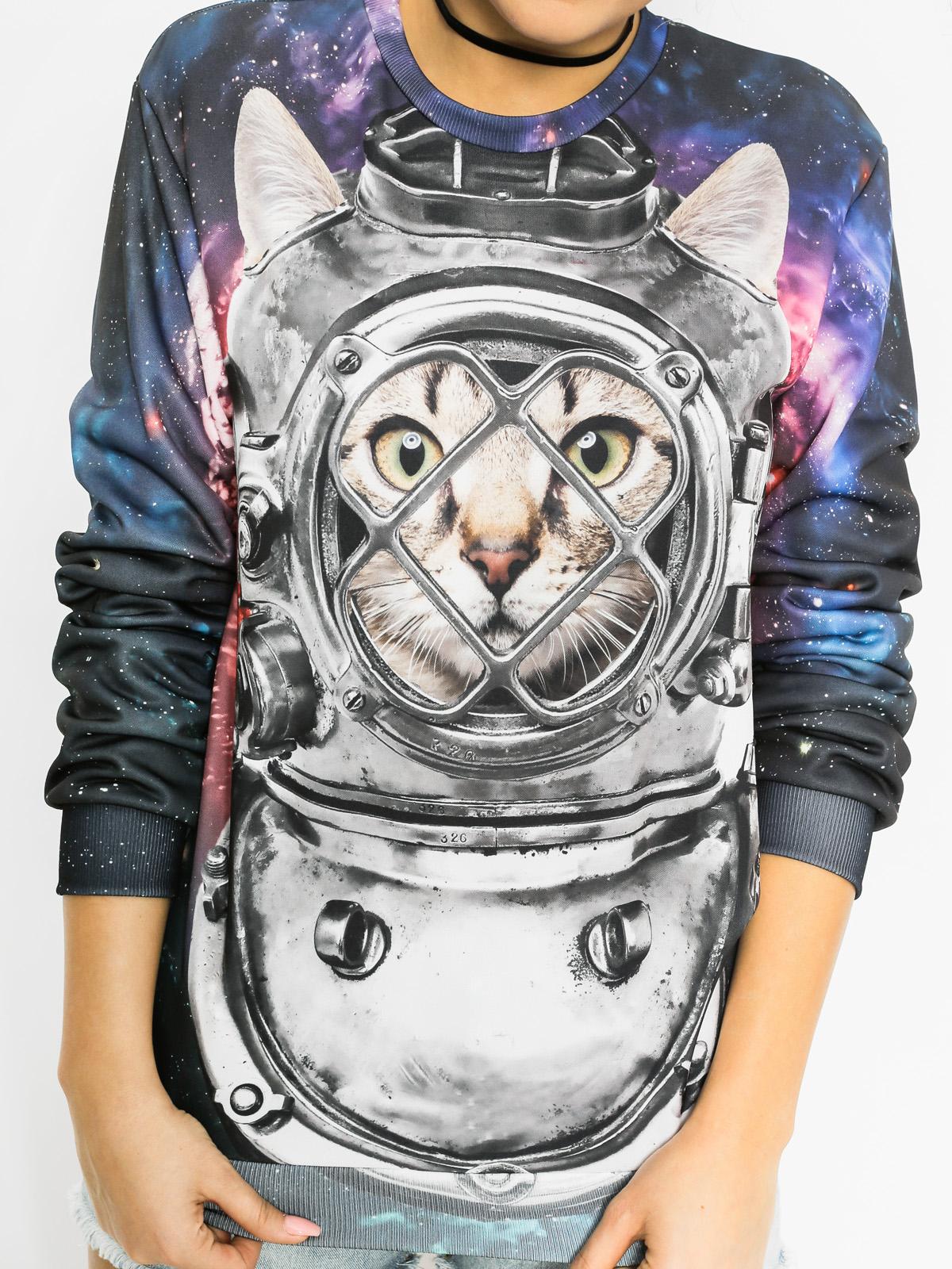 Bluza Mr. Gugu Astronaut Cat Wmn (multi)