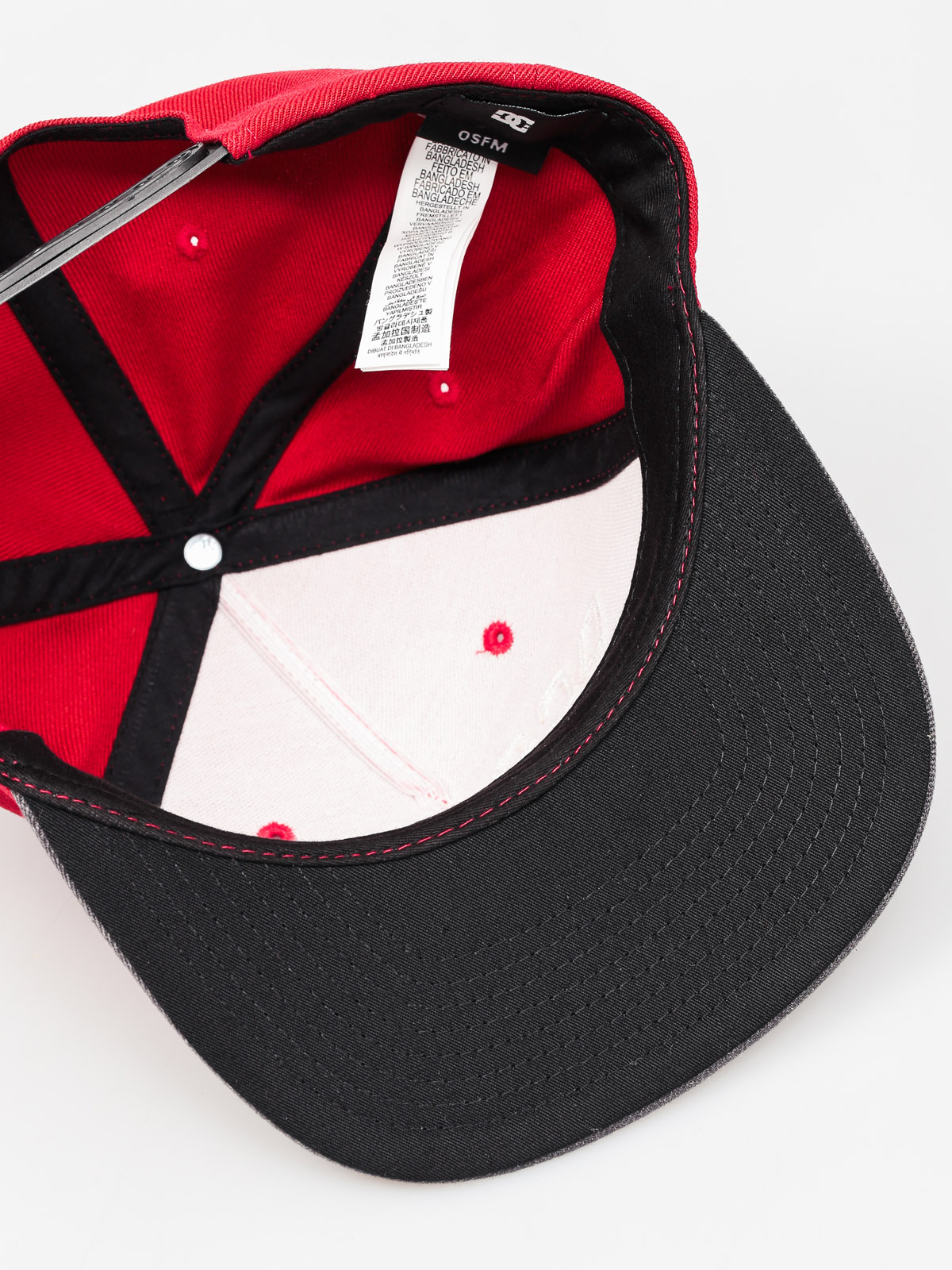 Czapka z daszkiem DC Fellis ZD (red/navy)