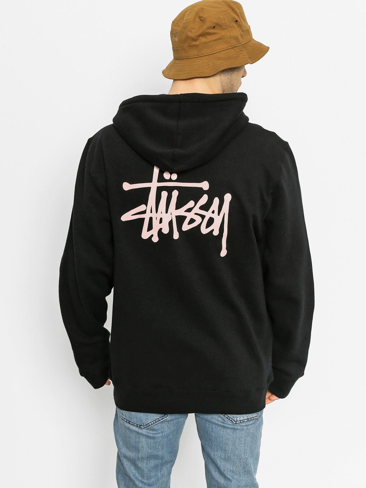 Bluza z kapturem Stussy Basic Stussy ZHD (black)
