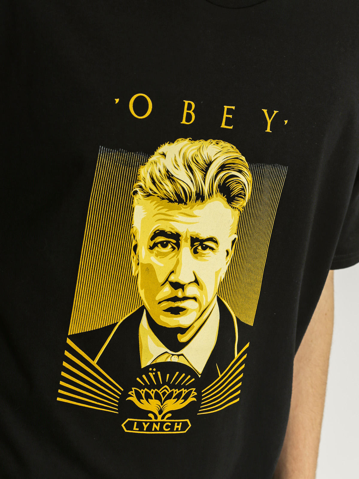 T-shirt OBEY David Lynch (black)