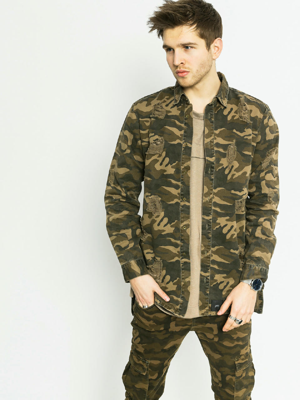 Kurtka Sixth June Chemise (camo)