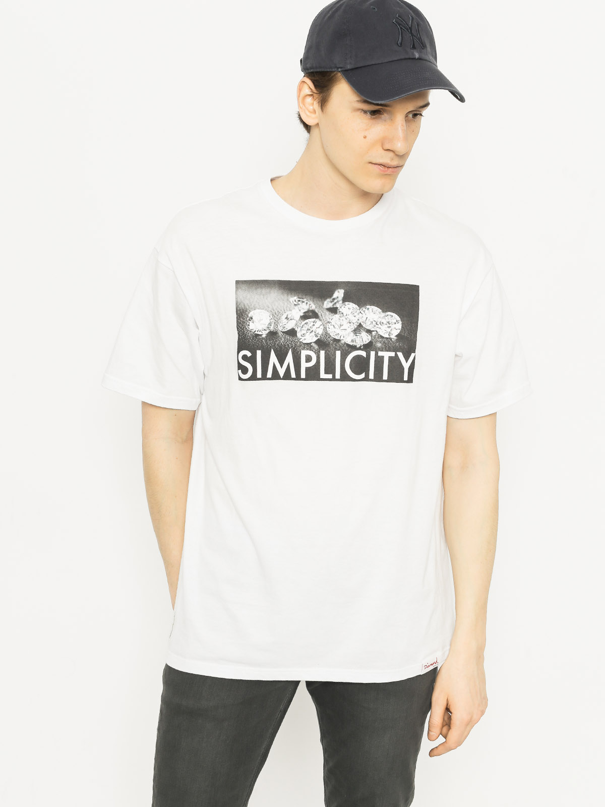 T-shirt Diamond Supply Co. Definition (white)