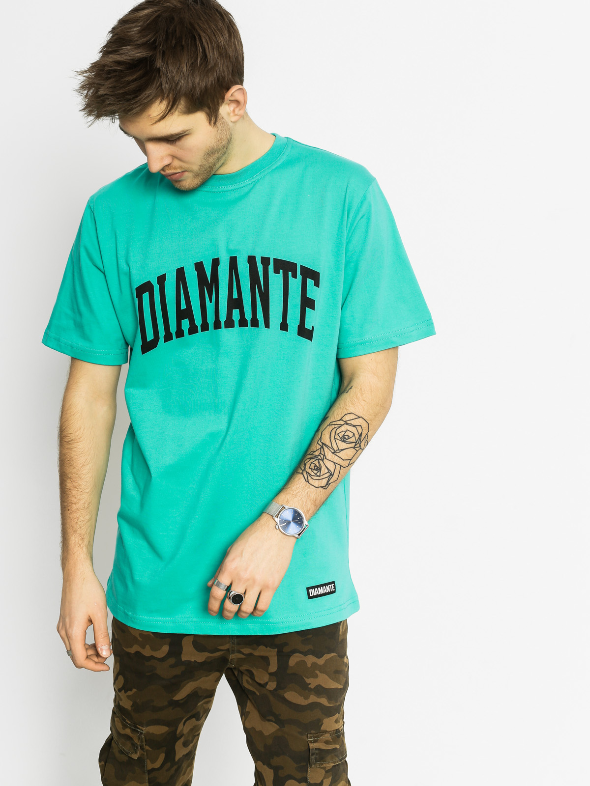 T-shirt Diamante Wear College (mint green)