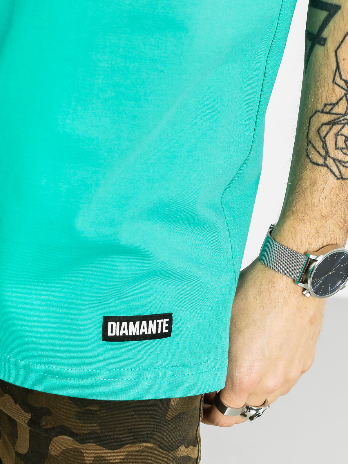 T-shirt Diamante Wear College (mint green)