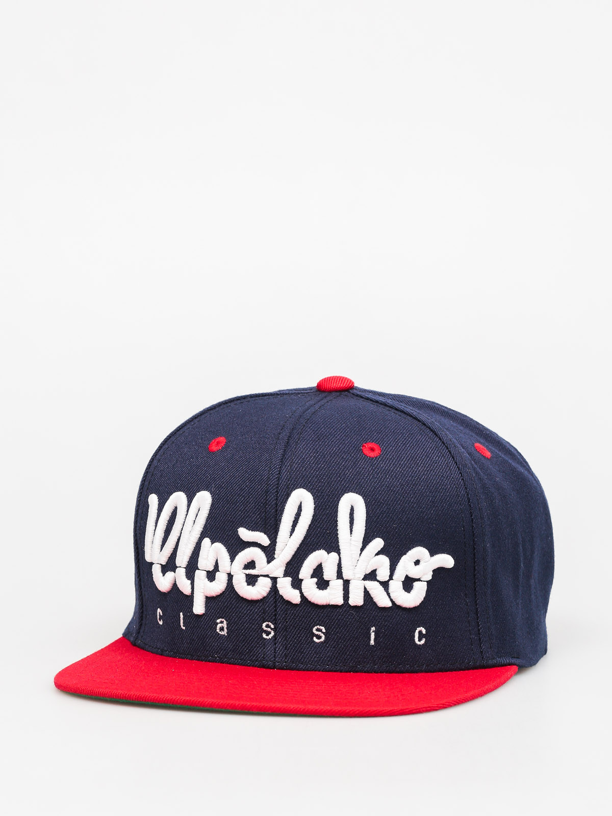Czapka z daszkiem El Polako Logo Cut Classic Snapback ZD (navy/red)