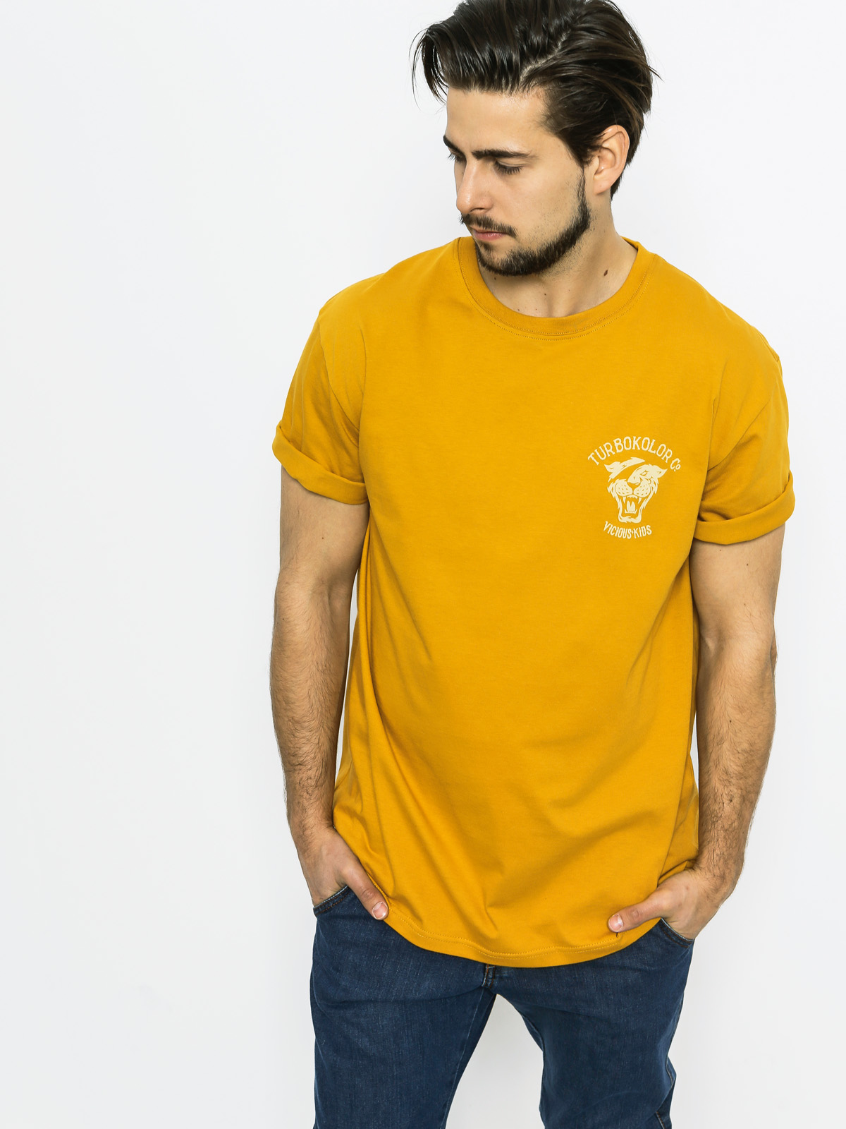 T-shirt Turbokolor Og Tiger (yellow)