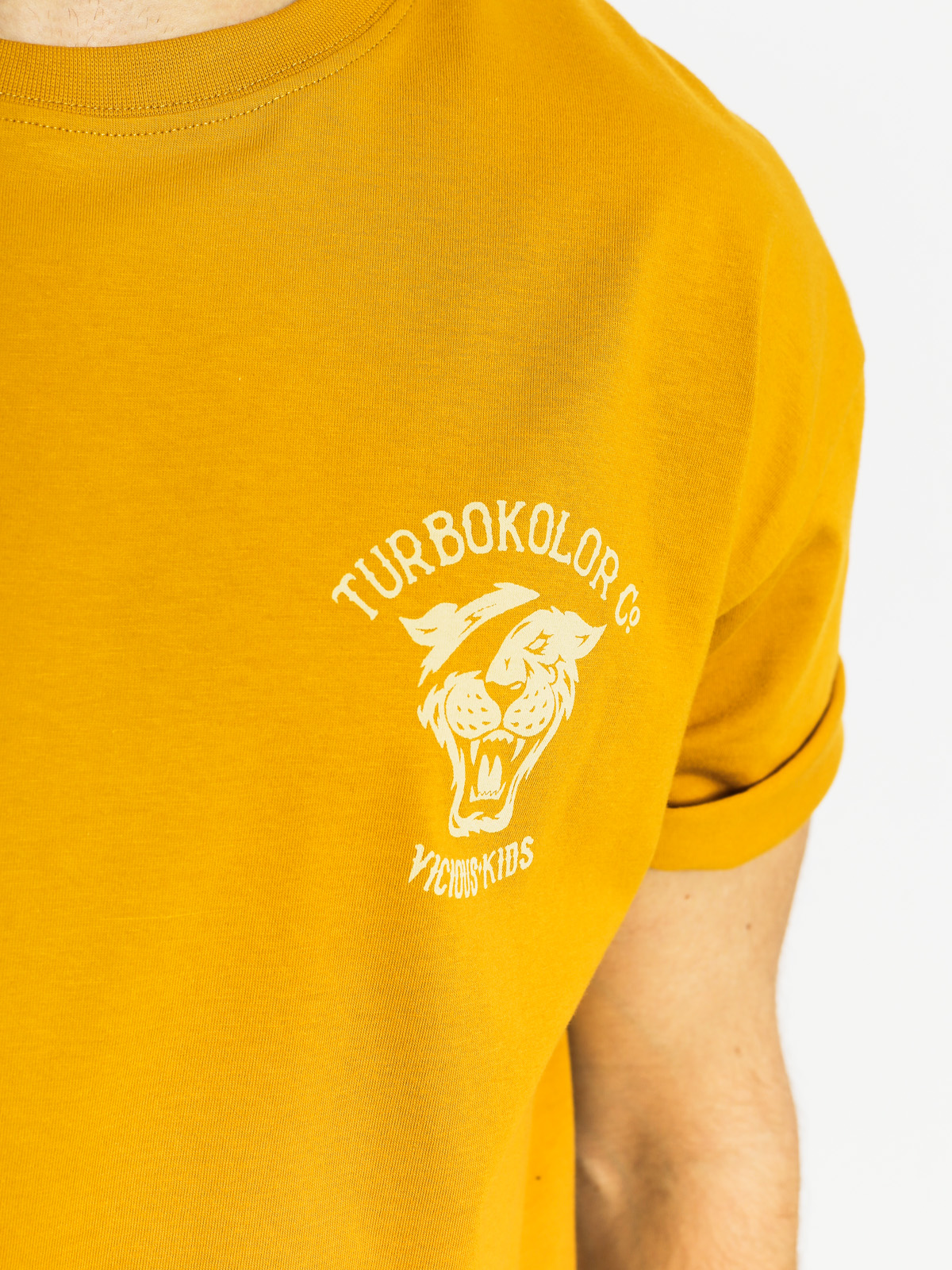 T-shirt Turbokolor Og Tiger (yellow)