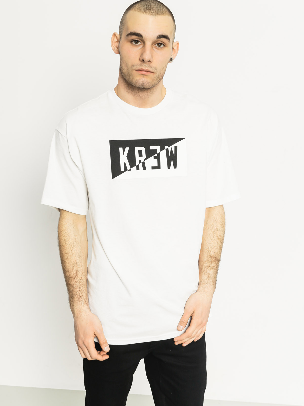 T-shirt Kr3w Slash Locker Reg (white)