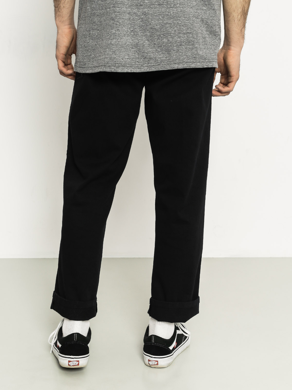 Spodnie Turbokolor Streetsweepers Stretch Chinos (black)