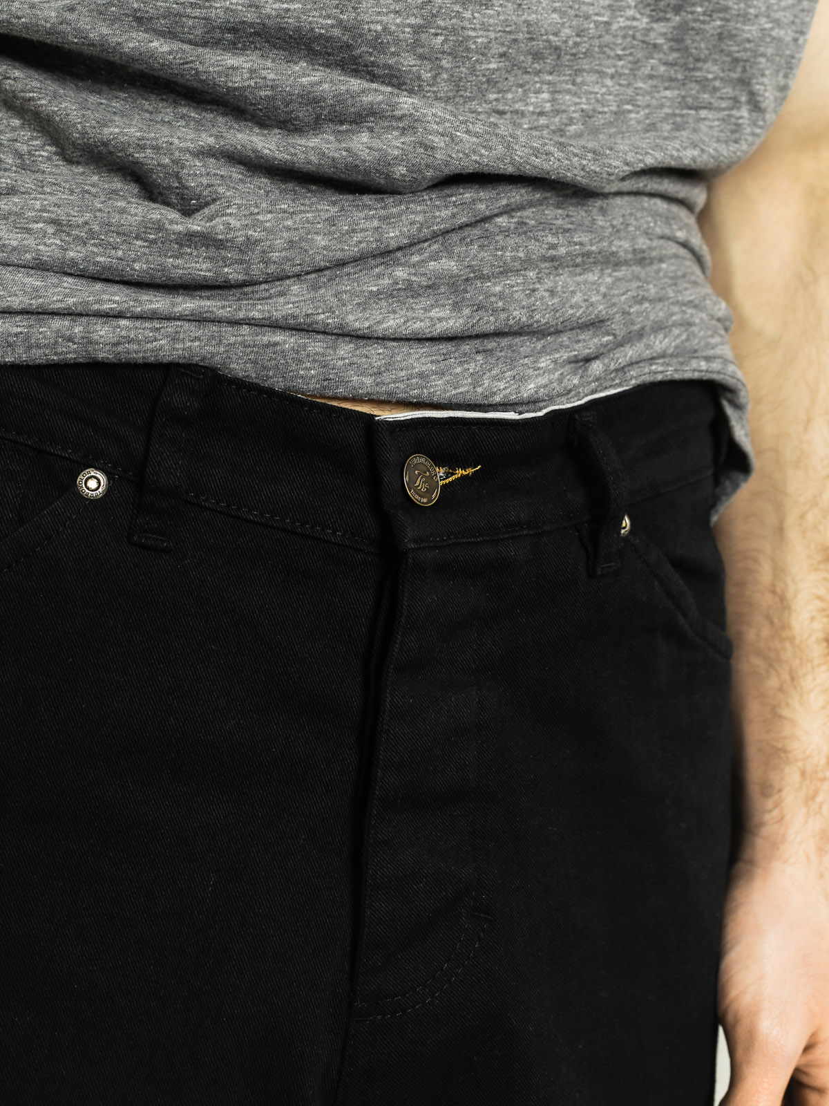 Spodnie Turbokolor Streetsweepers Stretch Chinos (black)