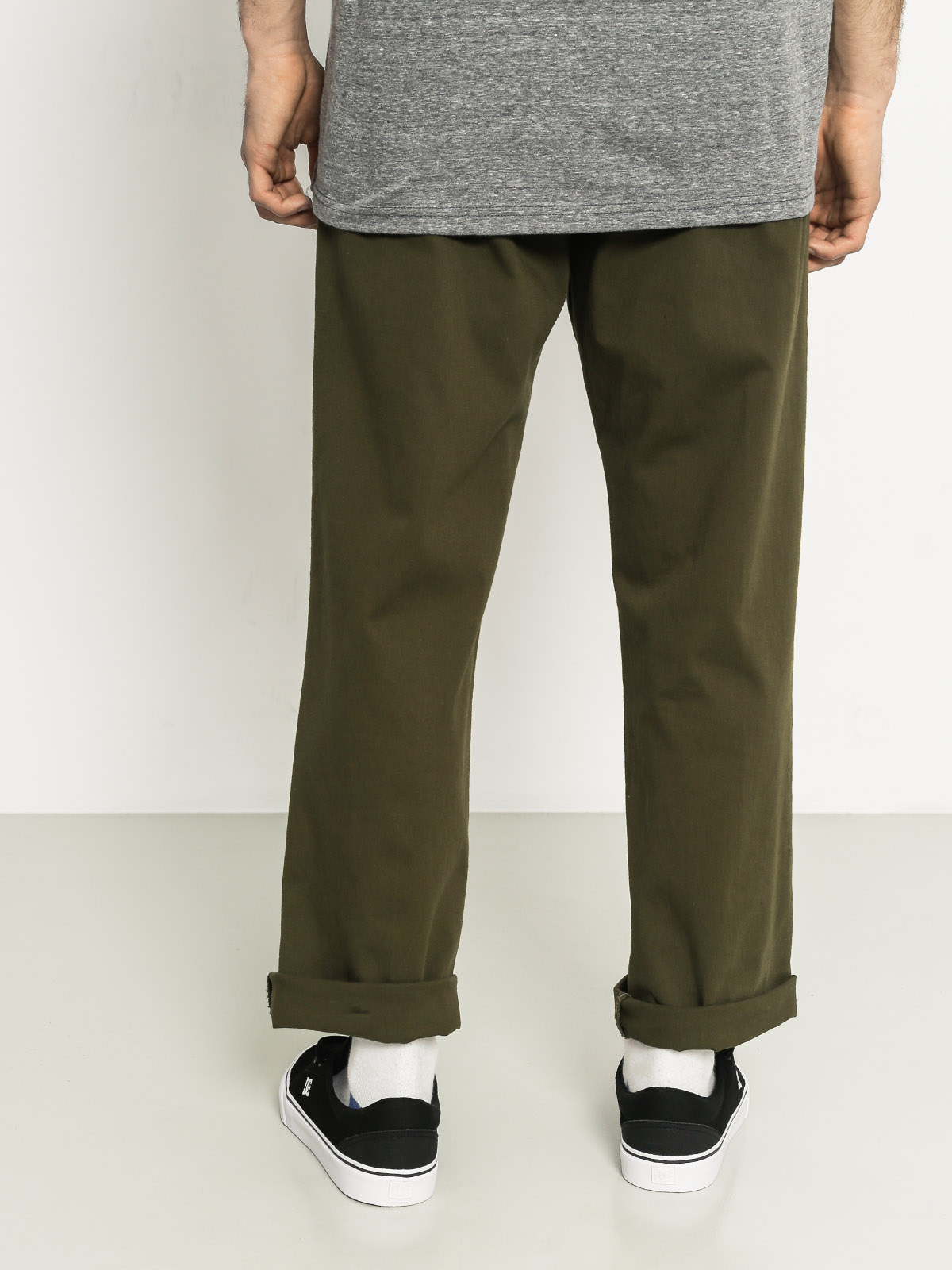 Spodnie Turbokolor Streetsweepers Stretch Chinos (olive)