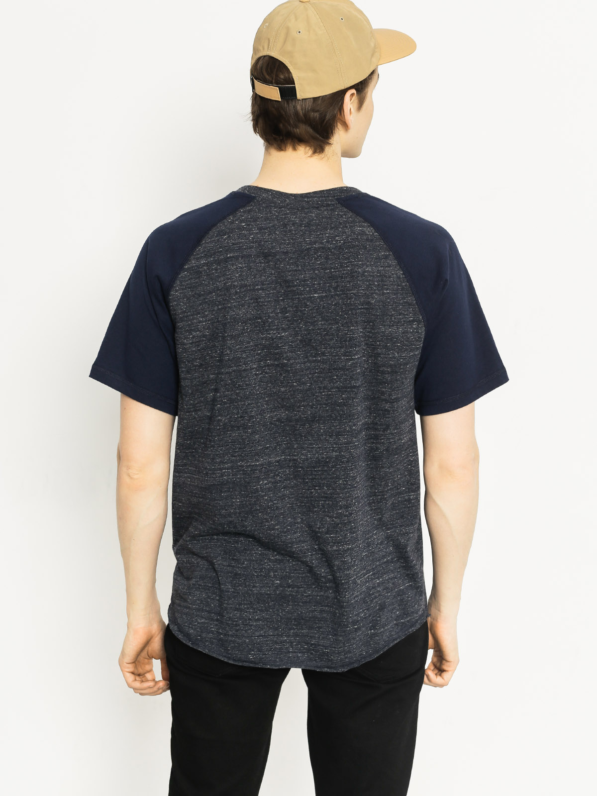 T-shirt DC Enderlin Henley (dark navy)