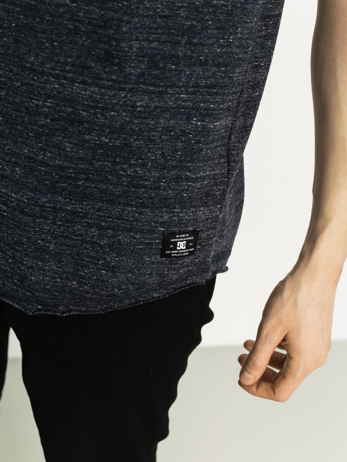 T-shirt DC Enderlin Henley (dark navy)