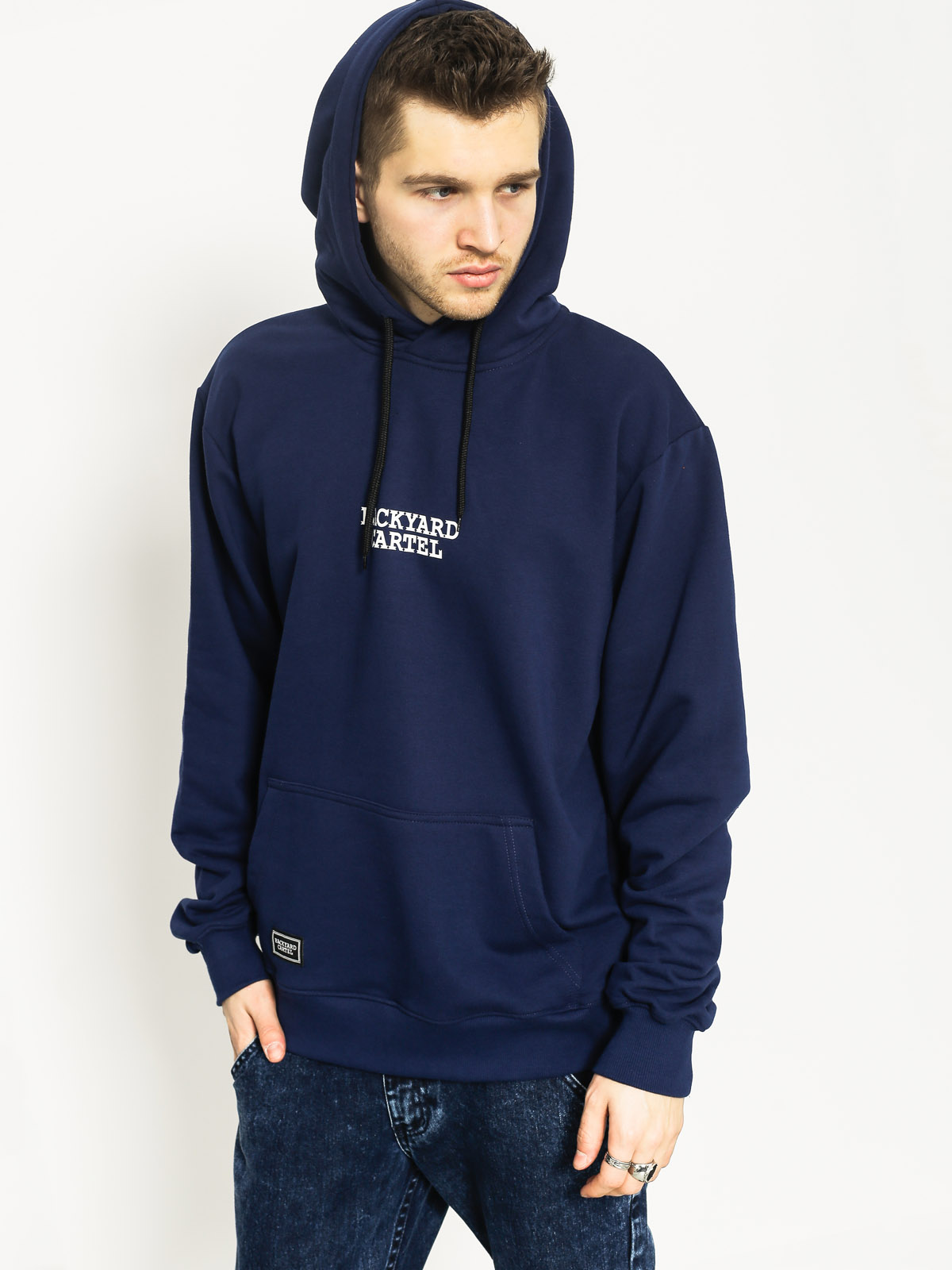 Bluza z kapturem Backyard Cartel Cartel HD (navy)