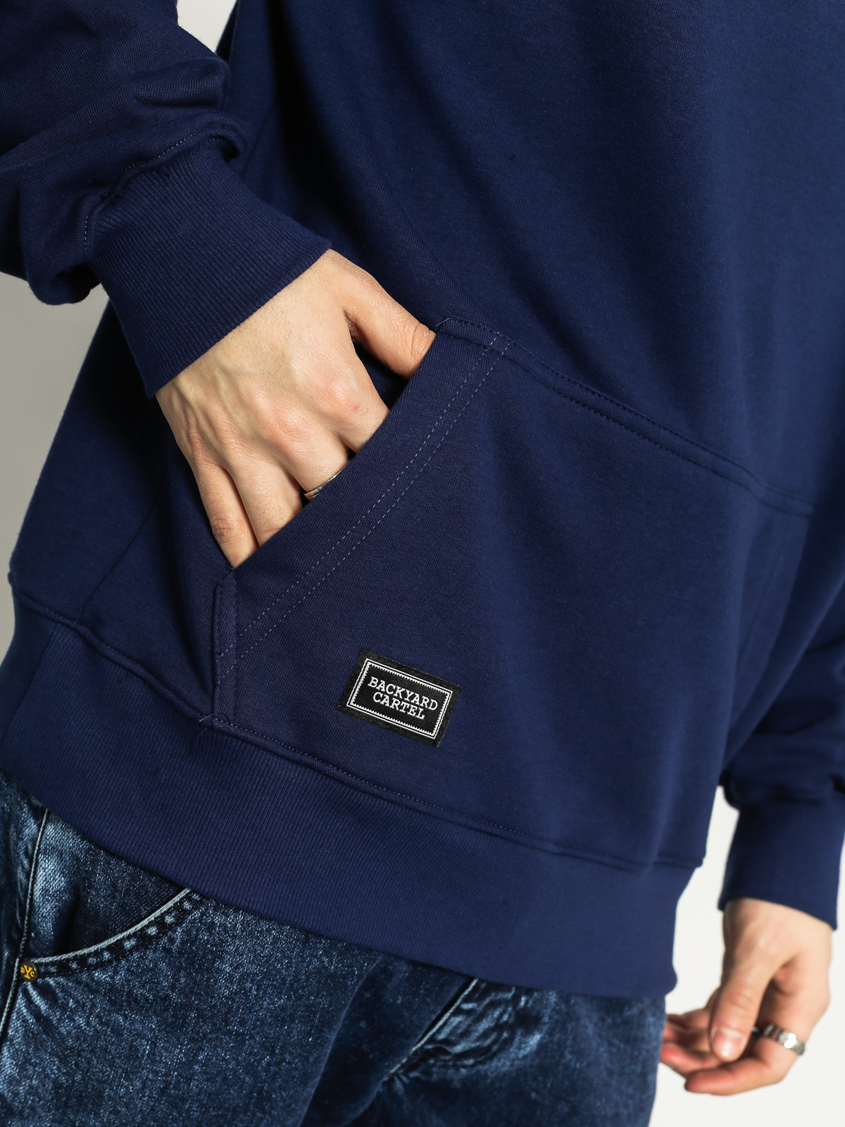 Bluza z kapturem Backyard Cartel Cartel HD (navy)