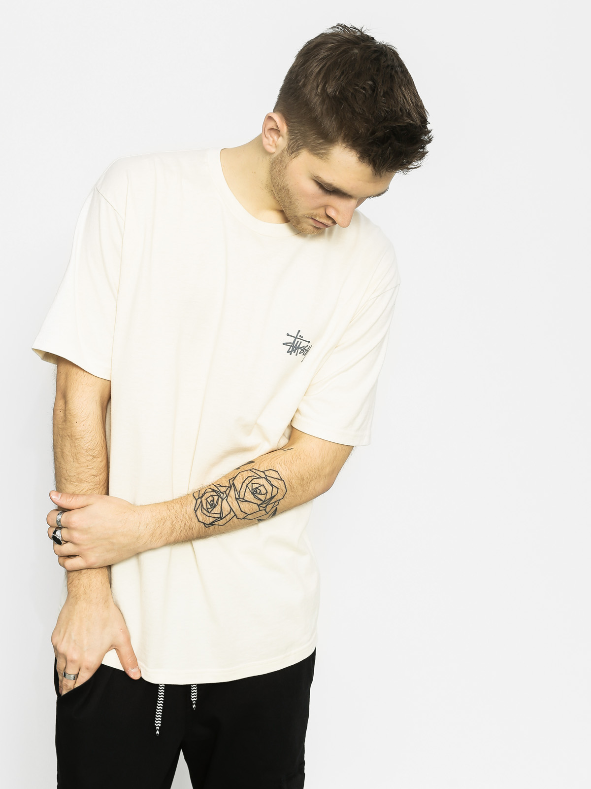 T-shirt Stussy Basic (natural)