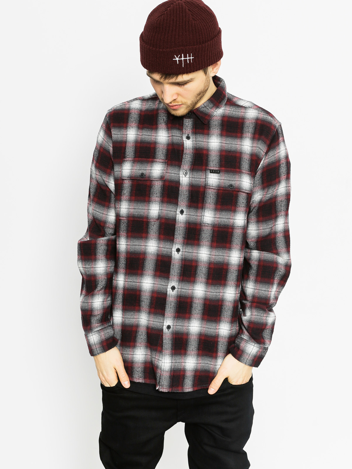 Koszula Kr3w Ambush (black/red)