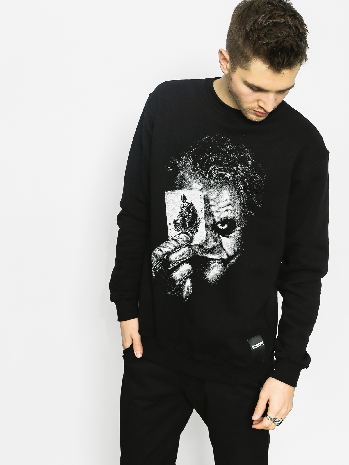 Bluza Diamante Wear Why So Serious Joker Hero (black)