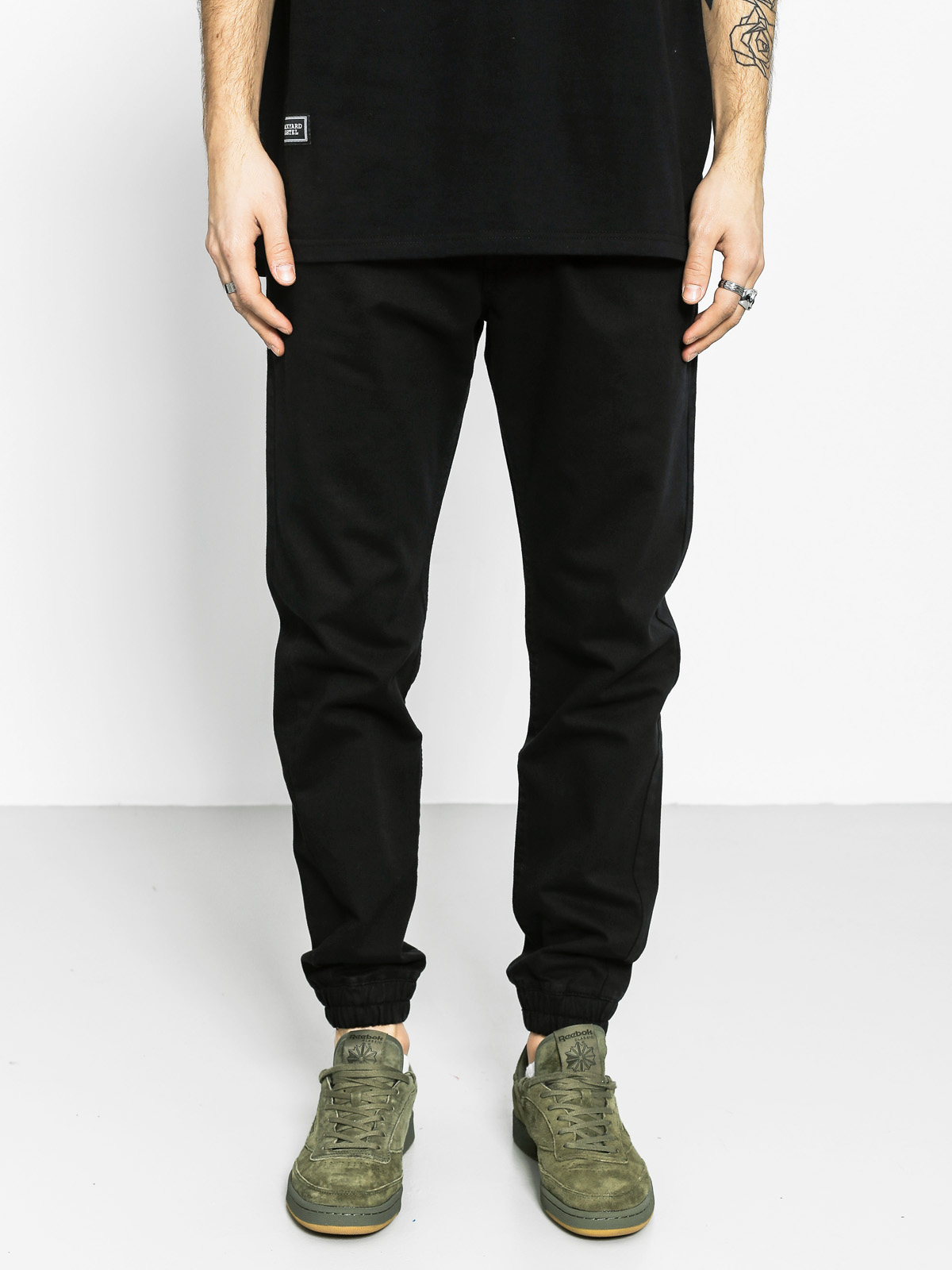 Spodnie Backyard Cartel Chino Jogger (black)