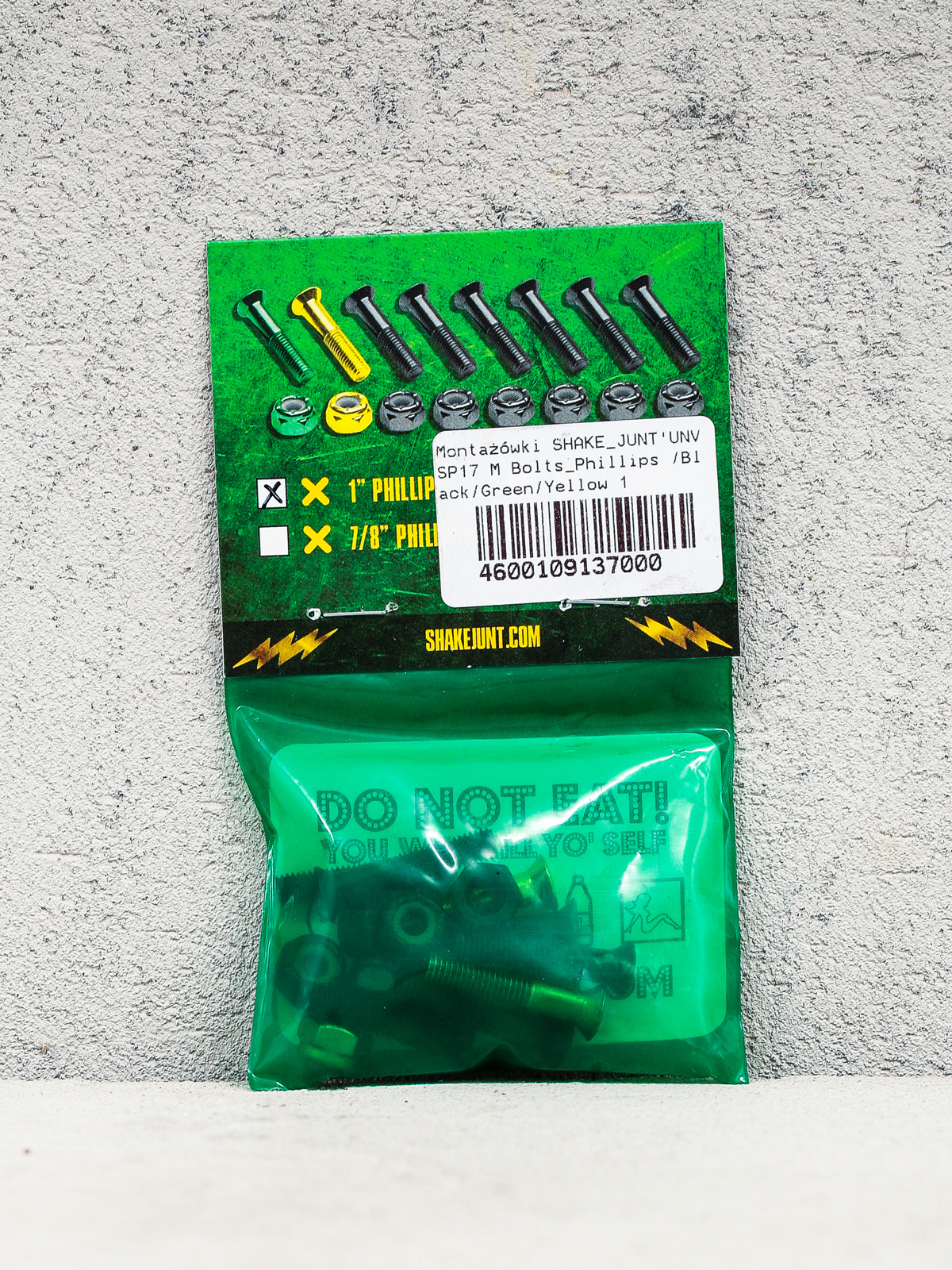 Montażówki Shake Junt Bolts Phillips (black/green/yellow)