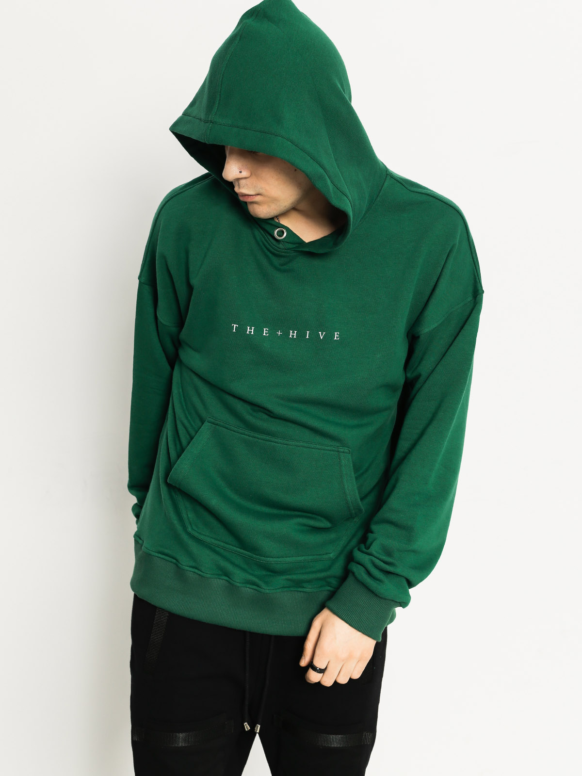 Bluza z kapturem The Hive Hive HD (bottle green)