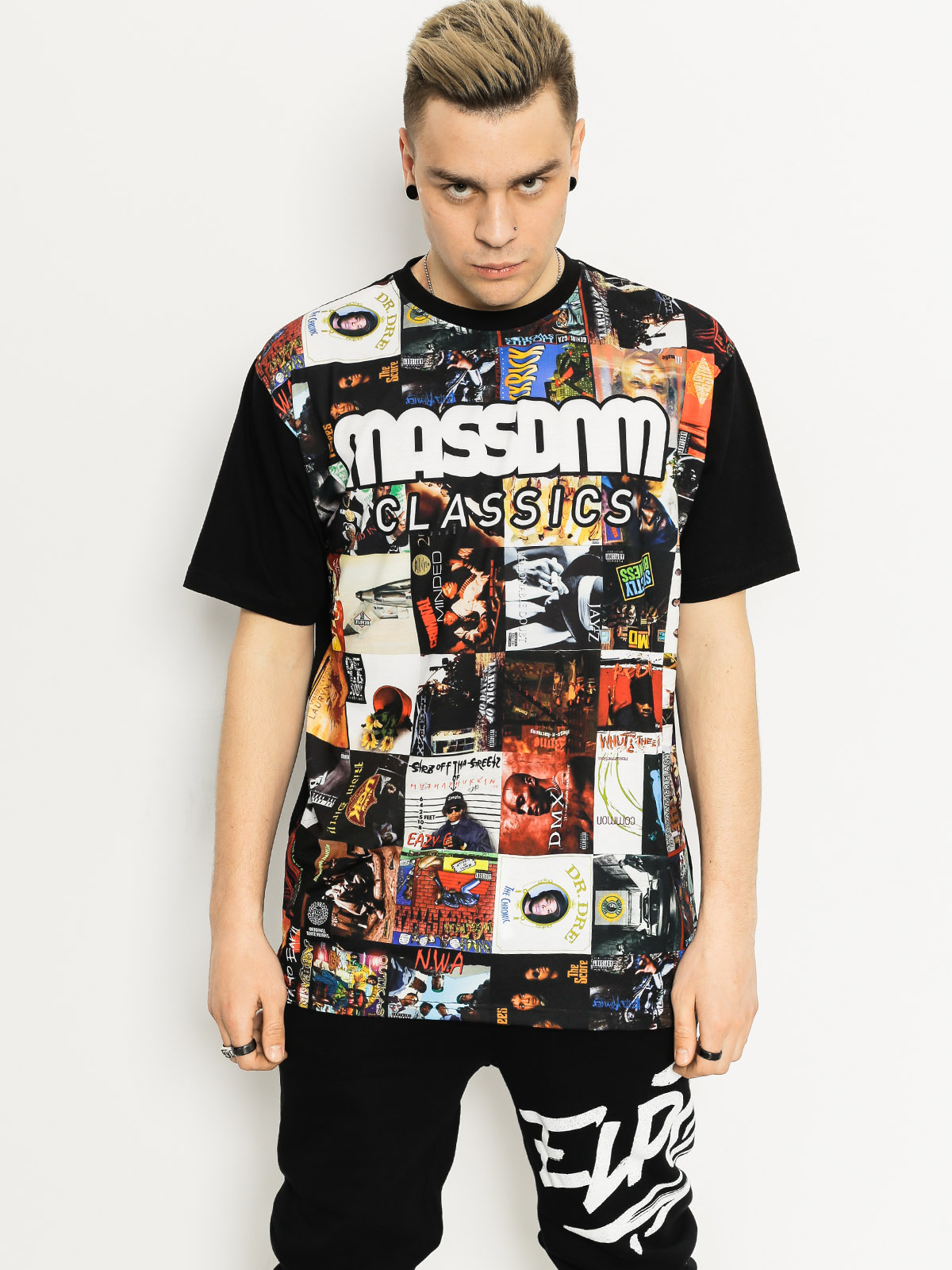 T-shirt MassDnm Golden Era (black/multi)