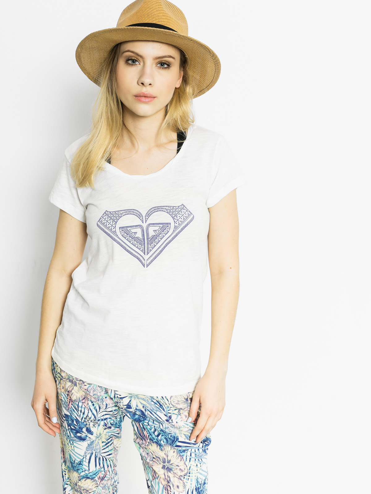 T-shirt Roxy Bobby Touch Mex Wmn (white)