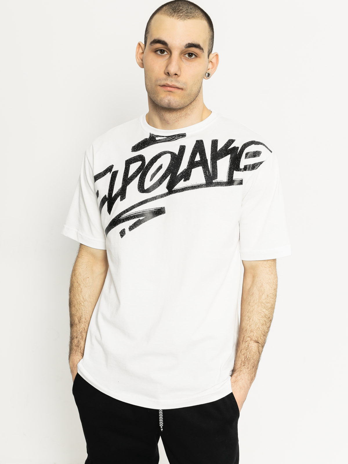 T-shirt El Polako Logson (white)