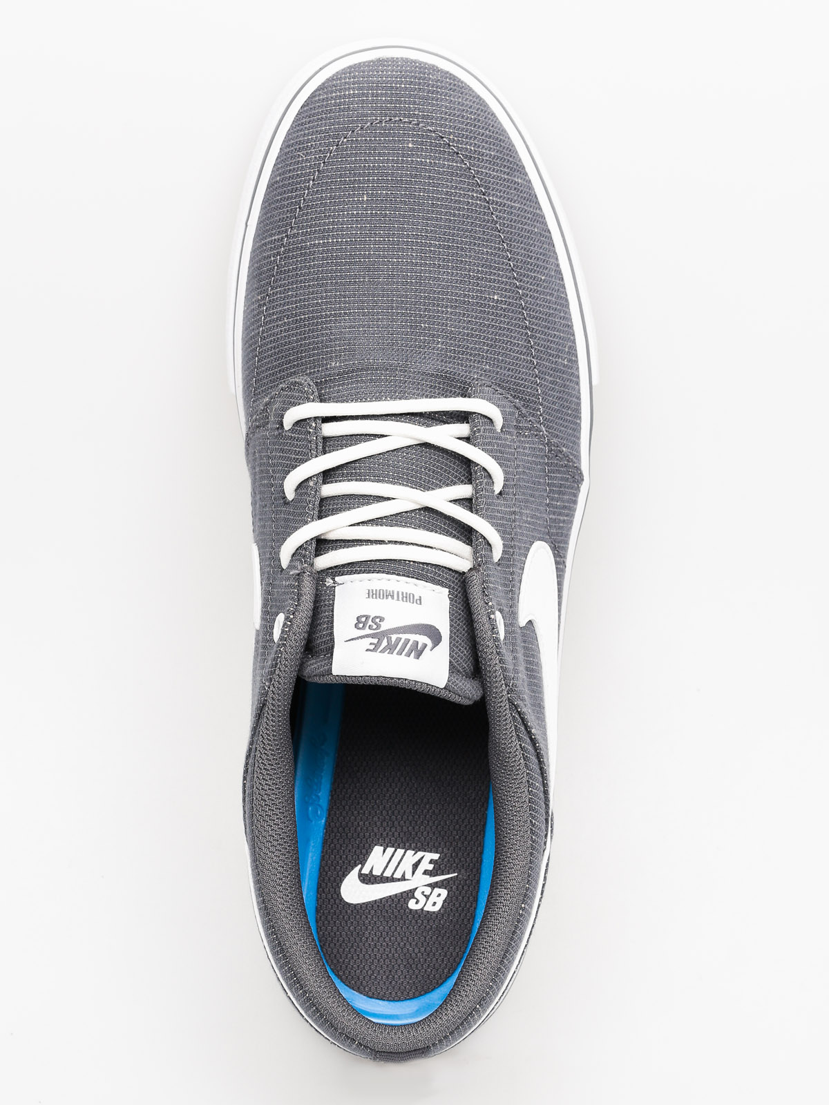 Buty Nike SB Portmore II Slr Cvs P (dark grey/white black)