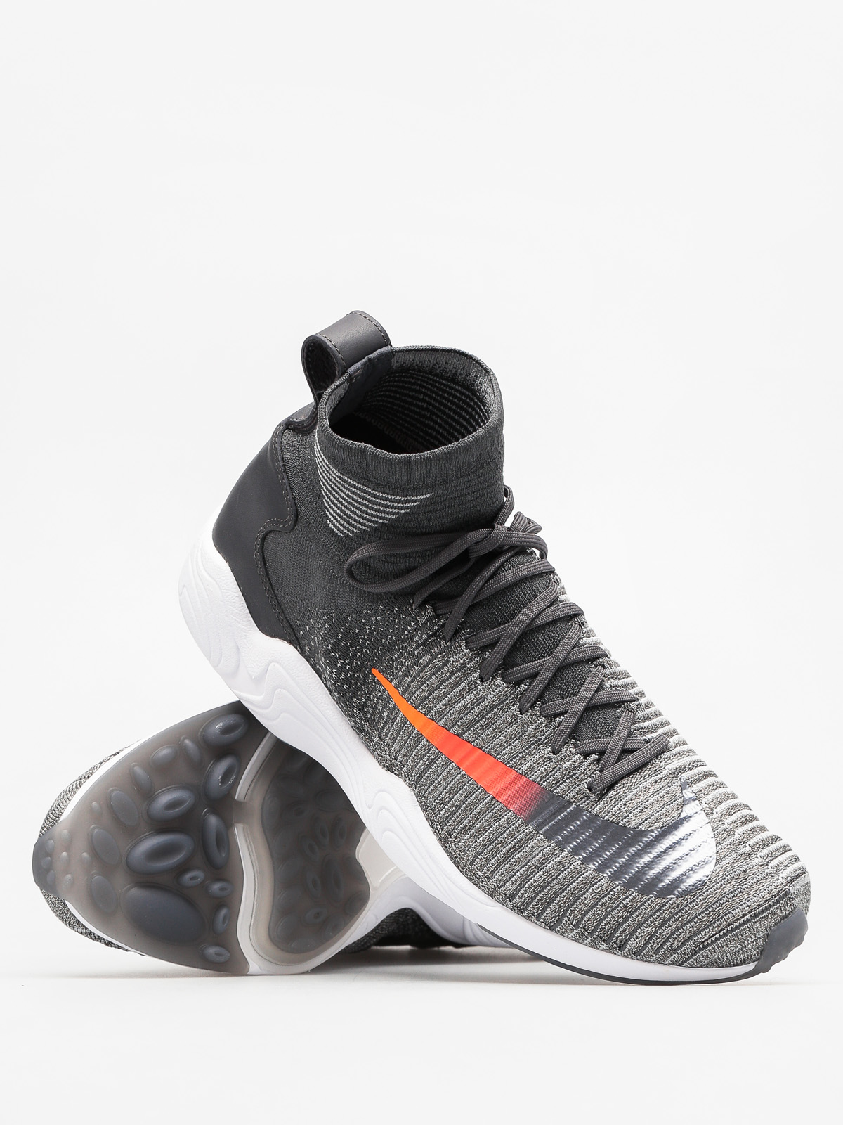 Buty Nike Zoom Mercurial Hi Flyknit Fc (dark grey/dark grey wolf grey)